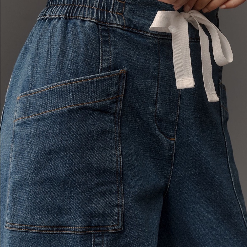 Maeve Tie-Waist Wide-Leg Jeans